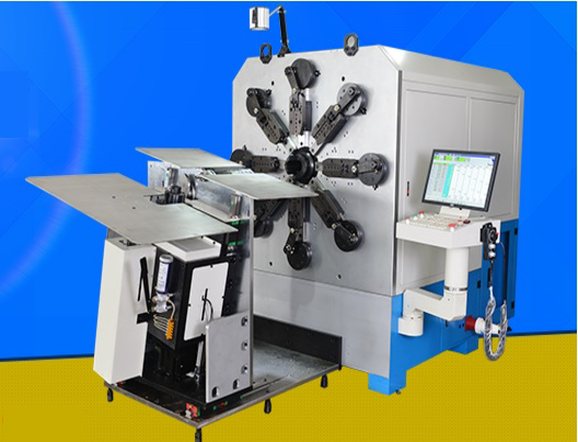 12-axis spring machine control system
